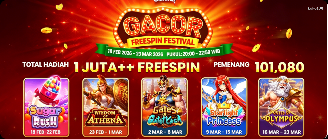 Login koko138 Sekarang Bonus Melimpah